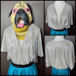 Disco Babe, ASOS, metallic body suit!!